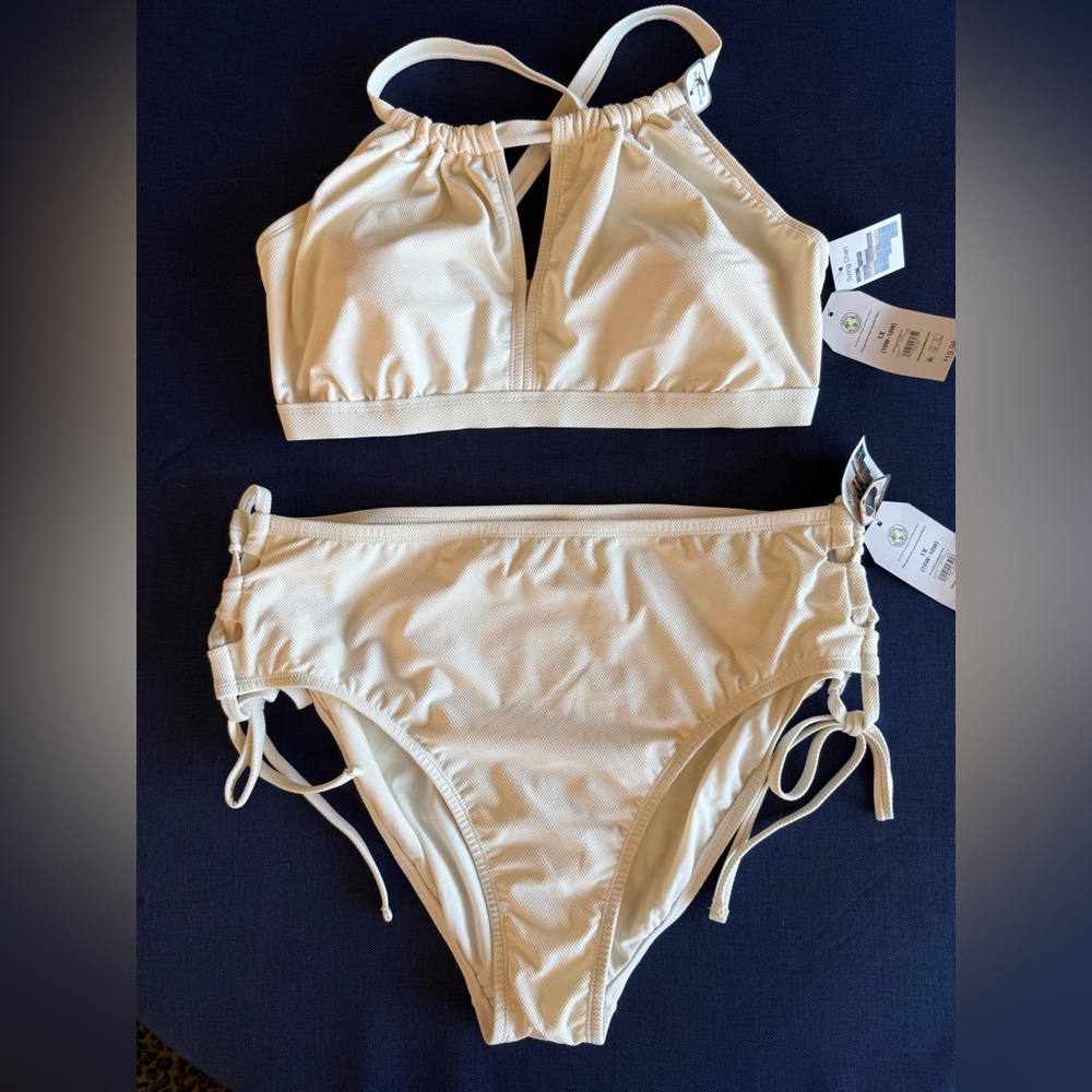 Time and Tru Cream Bikini Set New with Tag